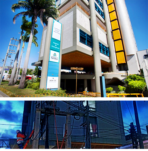 Instituto Hospitalar Dr. José Frota (IJF), o maior hospital do estado do Ceará