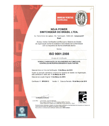 Certificação ISO 9001:2008