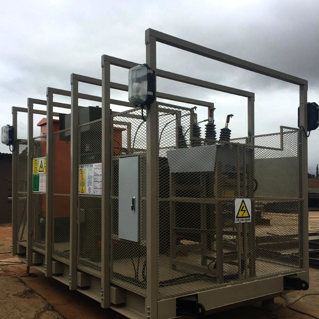 Série OSM38 da NOJA Power OSM38 usada em aplicações de subestação de MT compactas e móveis
